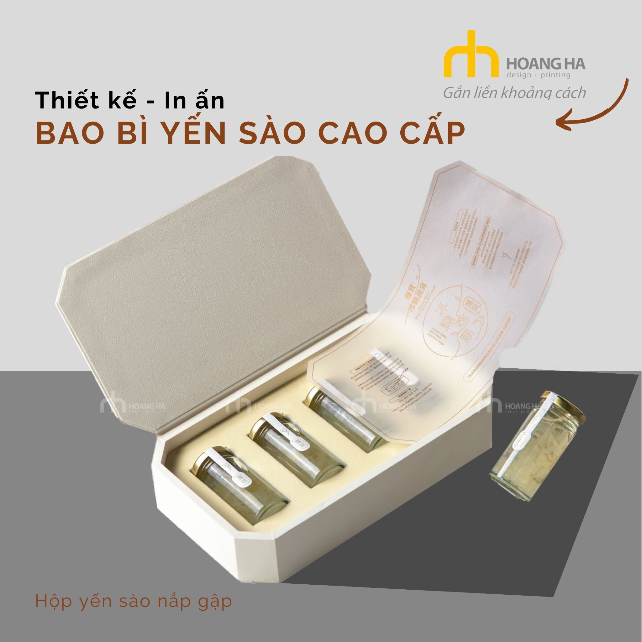 thiét kế - sản-xuất - in ấn bao bì yến sào cao cấp